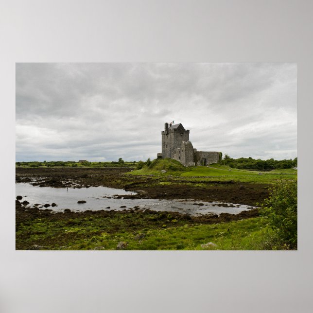 Dunguaire slott, Irland poster (Framsidan)