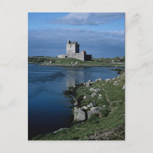 Dunguire Castle, nära Galway, Irland Vykort