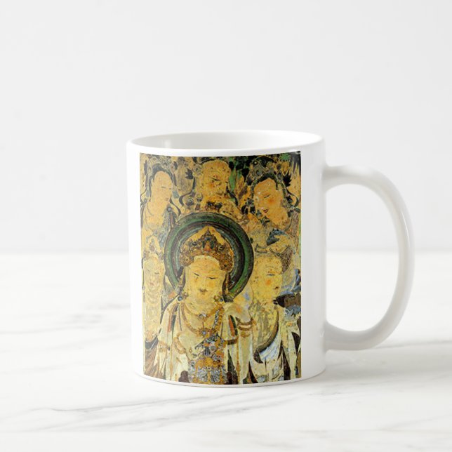 Dunhuang mural painting kaffemugg (Höger)