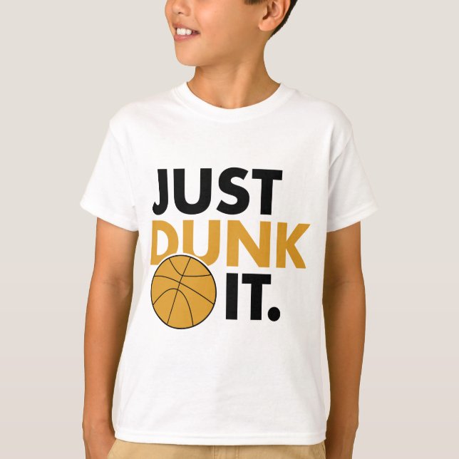 Dunk bara. t shirt (Framsida)