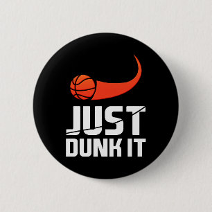 Dunk! Bysketbyll Player Slam dunk Gift Knapp