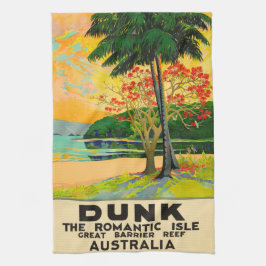 Dunk Island Queensland Australien Tea Towel Kökshandduk