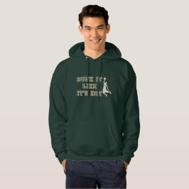 DUNK IT LIKSOM IT:S HETT, konstig basket Hoodie