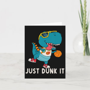Dunk IT-Roligten Dinosaur Bysketbyll League Slam D Kort