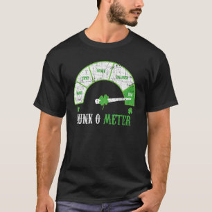 Dunk O Meter Irish Beer Drinking Alcohol Drinker T Shirt