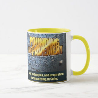 Dunka trottoarbokomslagmuggen mugg