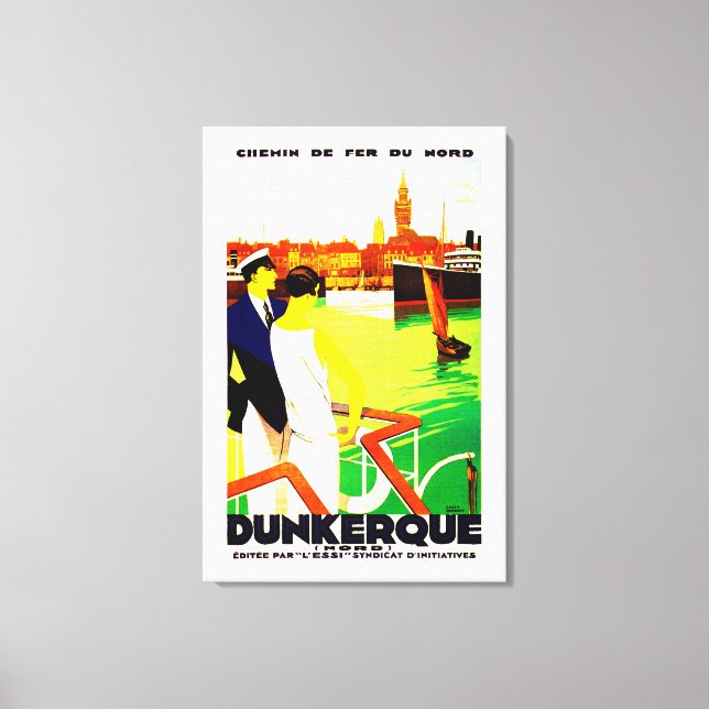 Dunkerque Canvastryck (Framsida)