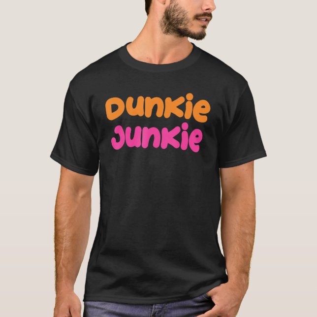 Dunkie Junkie Coffee Kärlek Tee (Framsida)