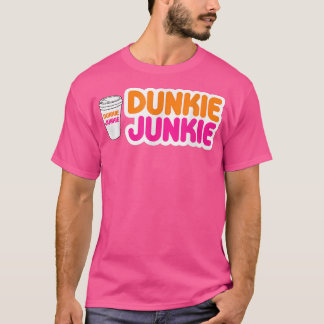Dunkie Junkie Coffee Love Funny Coffee Saying 2022 T Shirt