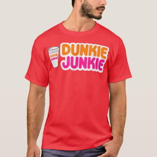 Dunkie Junkie Coffee Love Funny Coffee Saying 2022 T Shirt