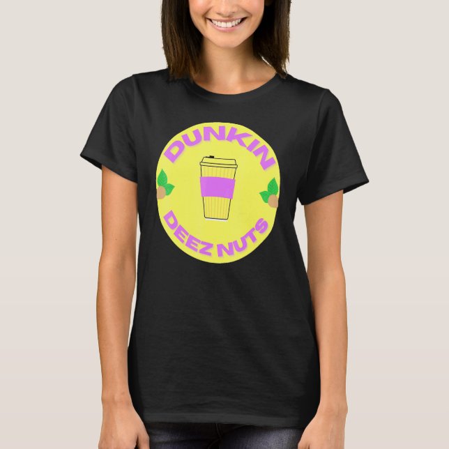 Dunkin Deez Nöt av Merch Denisisaev9rt T Shirt (Framsida)