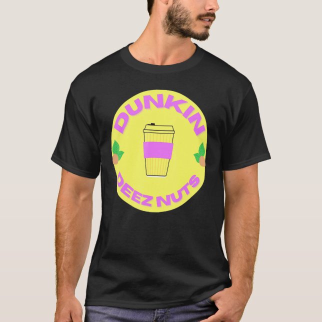 Dunkin Deez Nöt av Merch Denisisaev9rt T Shirt (Framsida)