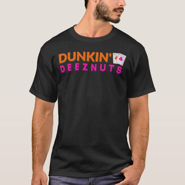 Dunkin Deez-Nöt Pocker shirt Classic T-Shirt (Framsida)