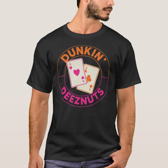 Dunkin Deez-Nöt Pocket Ess Classic T-Shirt (Framsida)