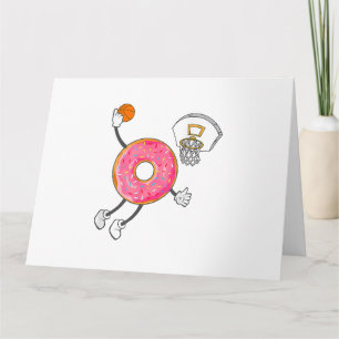 Dunking Donut Hål Food Champ Kort
