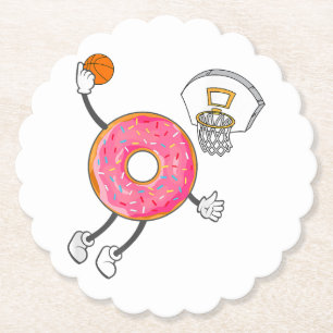 Dunking Donut Hål Food Champ Underlägg Papper