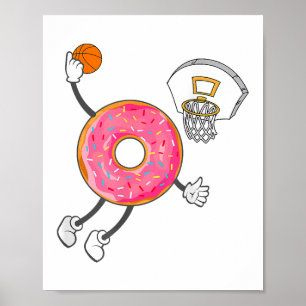 Dunking Donut Hole Matmästare Poster