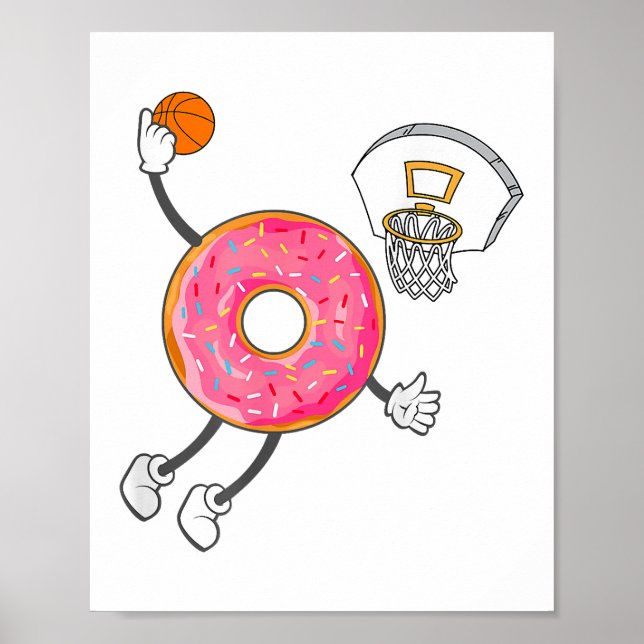 Dunking Donut Hole Matmästare Poster (Framsidan)