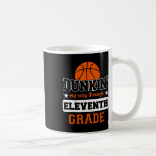 Dunking My way through 11th Klass Bysketbyll Byck Kaffemugg