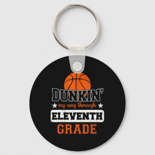 Dunking My way through 11th Klass Bysketbyll Byck Nyckelring