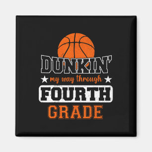 Dunking My way through 4th Klass Basketball back t Magnet