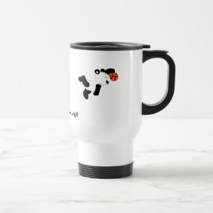 Dunking Panda för tecknadSlam Resemugg