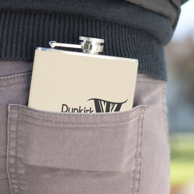 Dunkirk andeflaska fickplunta (In Situ)