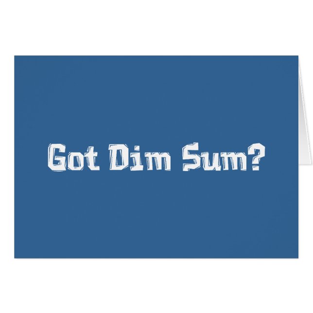 Dunkla summagåvor för har hälsningskort (Framsidan Horizontal)