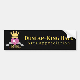 Dunlap-Kung svart Bildekal
