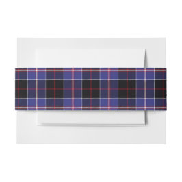 Dunlap Scottish Tartan Belly Band Band För Inbjudningskort