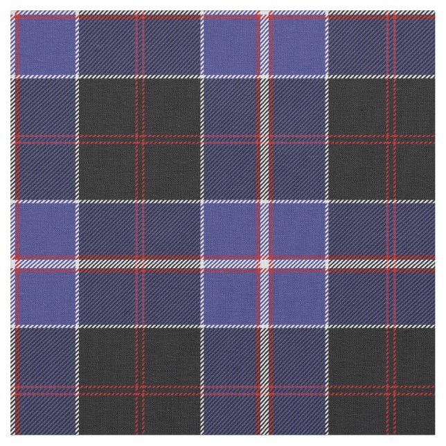 Dunlap Tartantryck Tyg (Närbild)