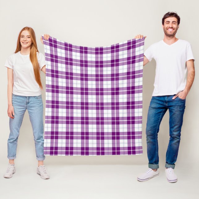 Dunlop Dress Plaid Fleecefilt (På plats)