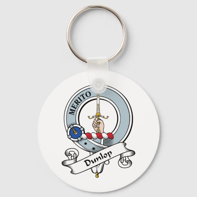 Dunlop Klan Badge Nyckelring (Framsida)