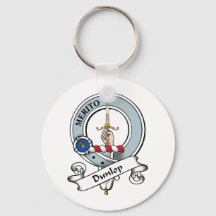 Dunlop klanemblem nyckelring