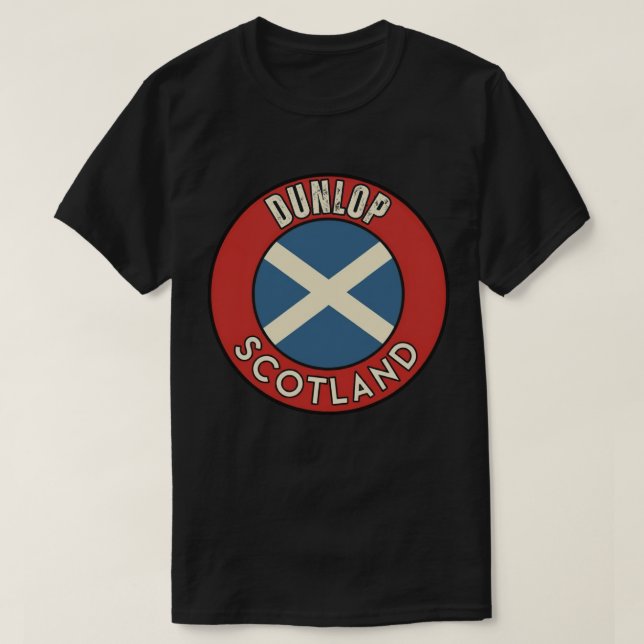 Dunlop, Skottland T Shirt (Design framsida)