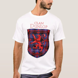 Dunlop Tartan Scottish Play Lejon Rampant T Shirt