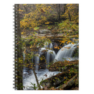 Dunloup Creek Falls West Virginia Anteckningsbok