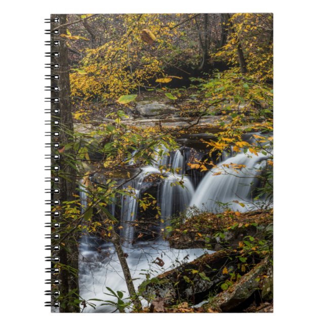Dunloup Creek Falls | West Virginia Anteckningsbok (Framsidan)