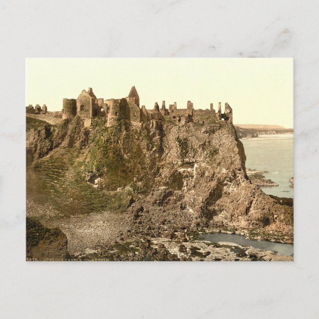 Dunluce Castle, County Antrim Vykort (Framsida)