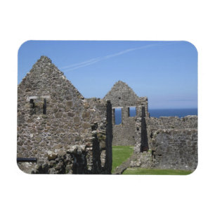 Dunluce Castle nära Bushmills och Portrush, Magnet