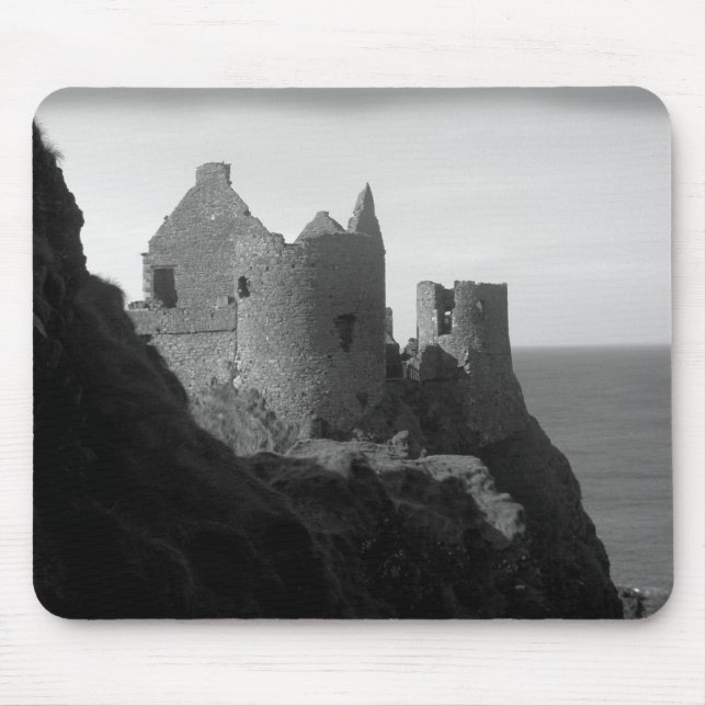 Dunluce Castle Northern Ireland Mouse Pad Musmatta (Framsidan)