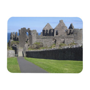 Dunluce slott nära Bushmills och Portrush, 2 Magnet