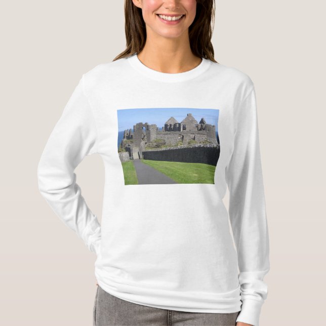Dunluce slott nära Bushmills och Portrush, 2 Tröja (Framsida)