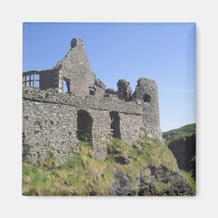 Dunluce slott nära Bushmills och Portrush, 3 Magnet
