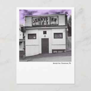 Dunmore, PA Postcard-Jenny's Inn Vykort