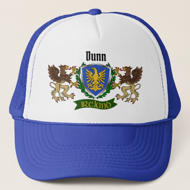 Dunn/O'Dunn Irish Shield Personlig Keps (Framsida)