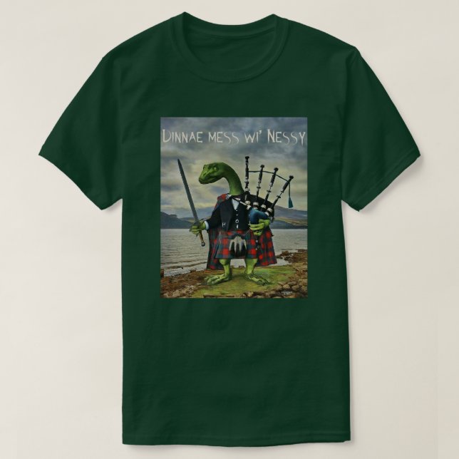 Dunnae  Wi' Nessy T Shirt (Design framsida)