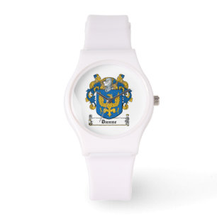 Dunne familjvapensköld armbandsur