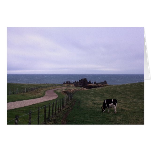 Dunnottar Castle Hälsningskort (Framsidan Horizontal)