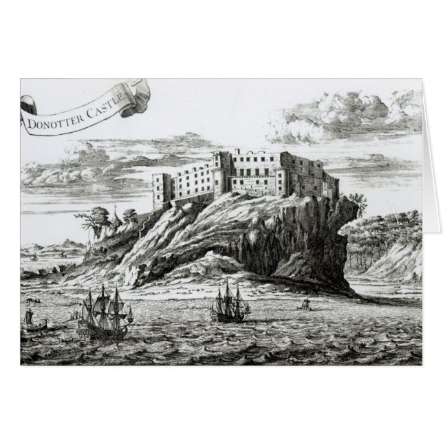 Dunnottar Castle Hälsningskort (Framsidan Horizontal)